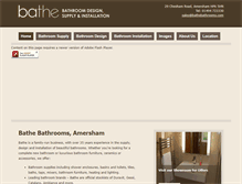 Tablet Screenshot of bathebathrooms.com